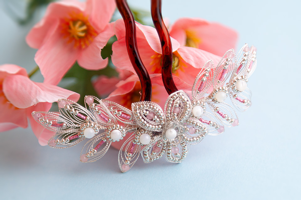 Haarschmuck von der Manufaktur Trausniz